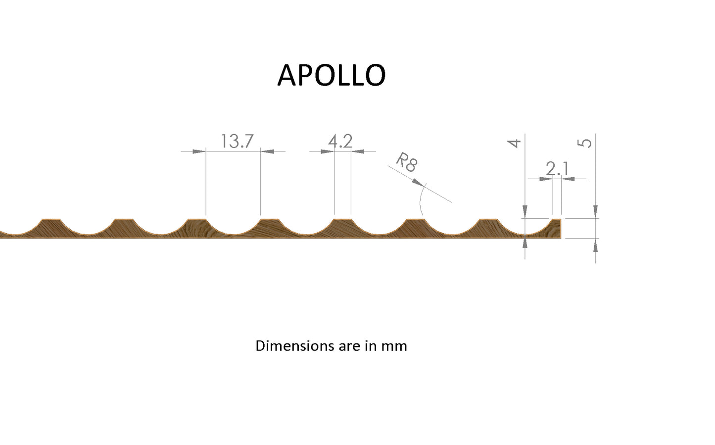 8' x 4' Apollo - Decorative Panel